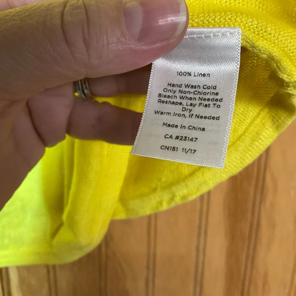 Talbots Linen Sweater - Picture 5 of 5